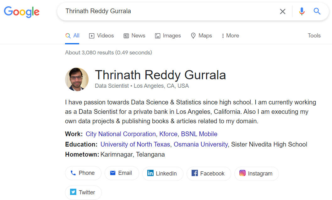 Thrinath Reddy Gurrala